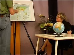 Rosyjski dojrzały nauczyciel fucks młody student